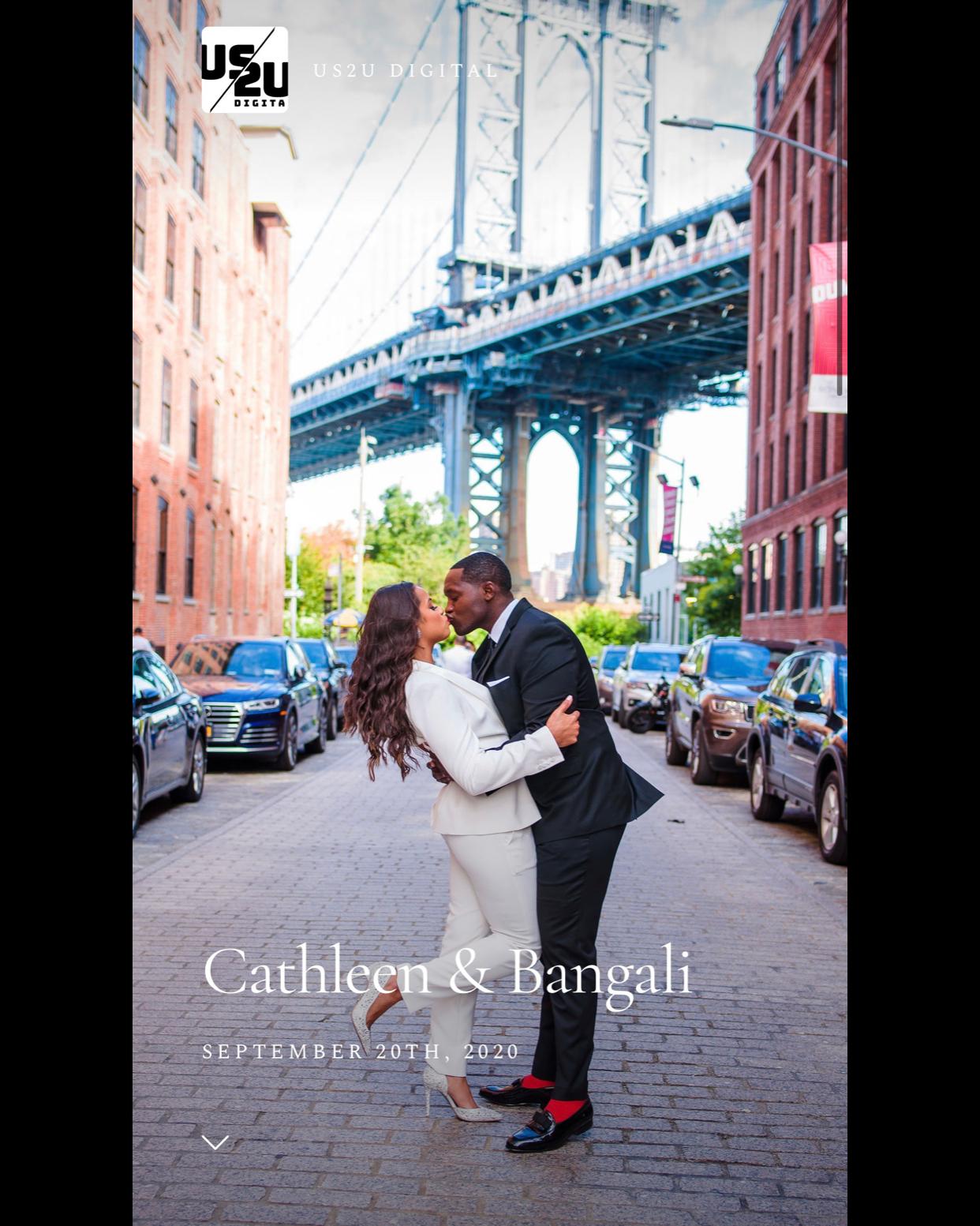 The Wedding Website of Cathleen Collazo and Bangali Doumbia