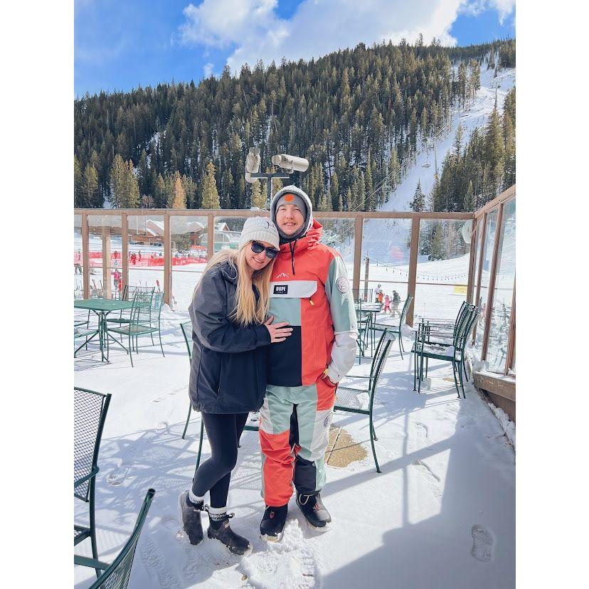2/6/23- Landon and Hannah at The Mountain House at Keystone Resort in Colorado.