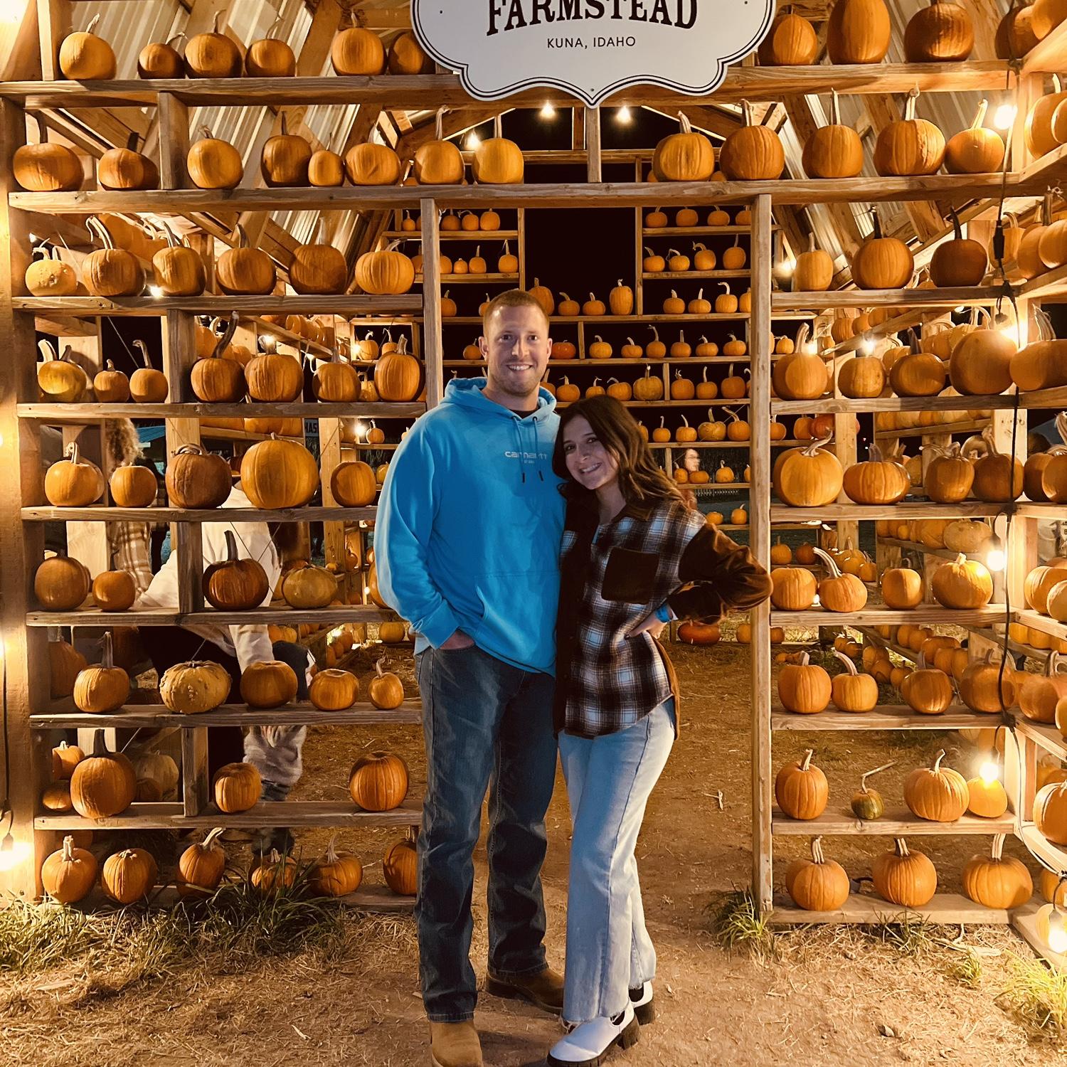 First Pumpkin Patch trip!