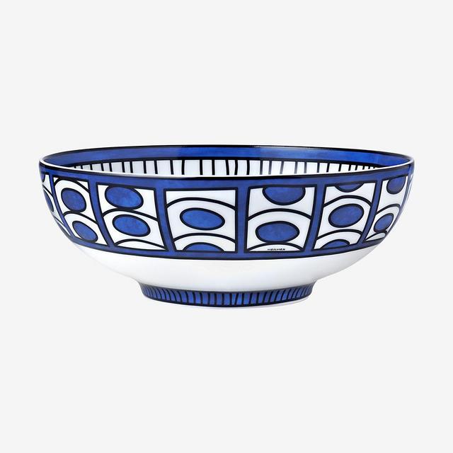 Hermes Bleus d'Ailleurs salad bowl