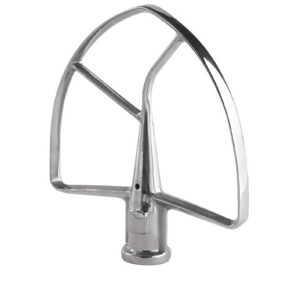 KitchenAid KSMC7QFB Stainless Steel NSF Certified Flat Beater for 7 Quart Bowl Lift Stand Mixer