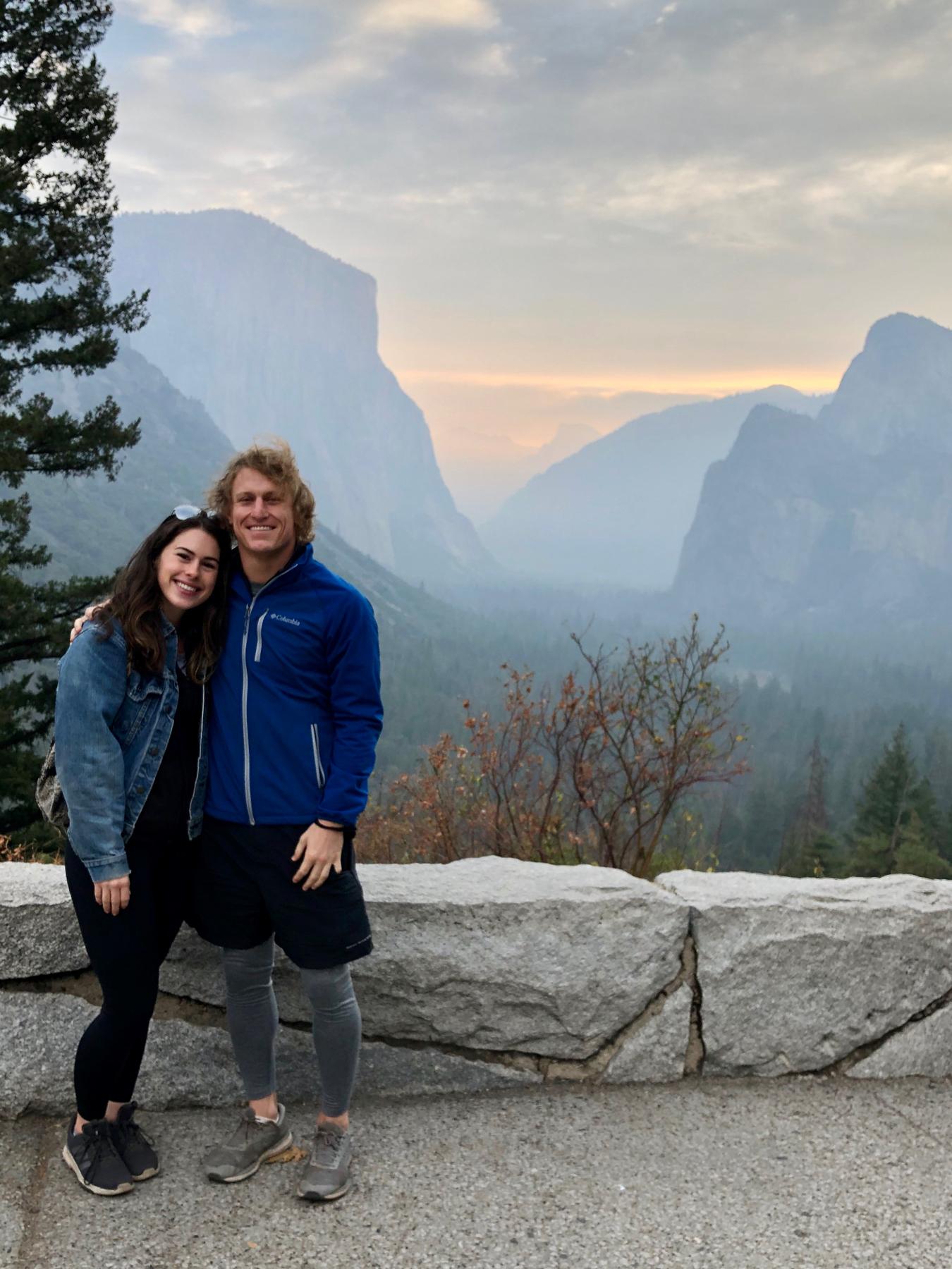 First trip! Yosemite is still so special to us.