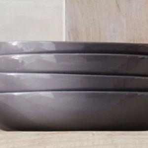 Oyster Color, Le Creuset Vancouver Pasta Bowls, Set of 4