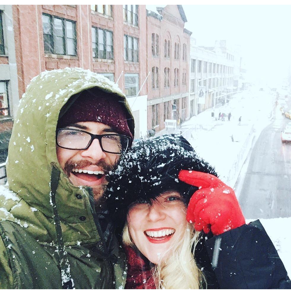 The Highline - First NYC snow