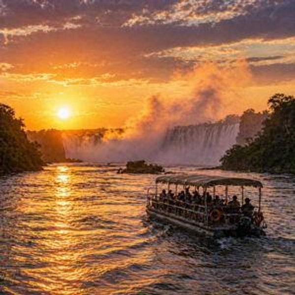 Sunset Cruise on the Zambezi River