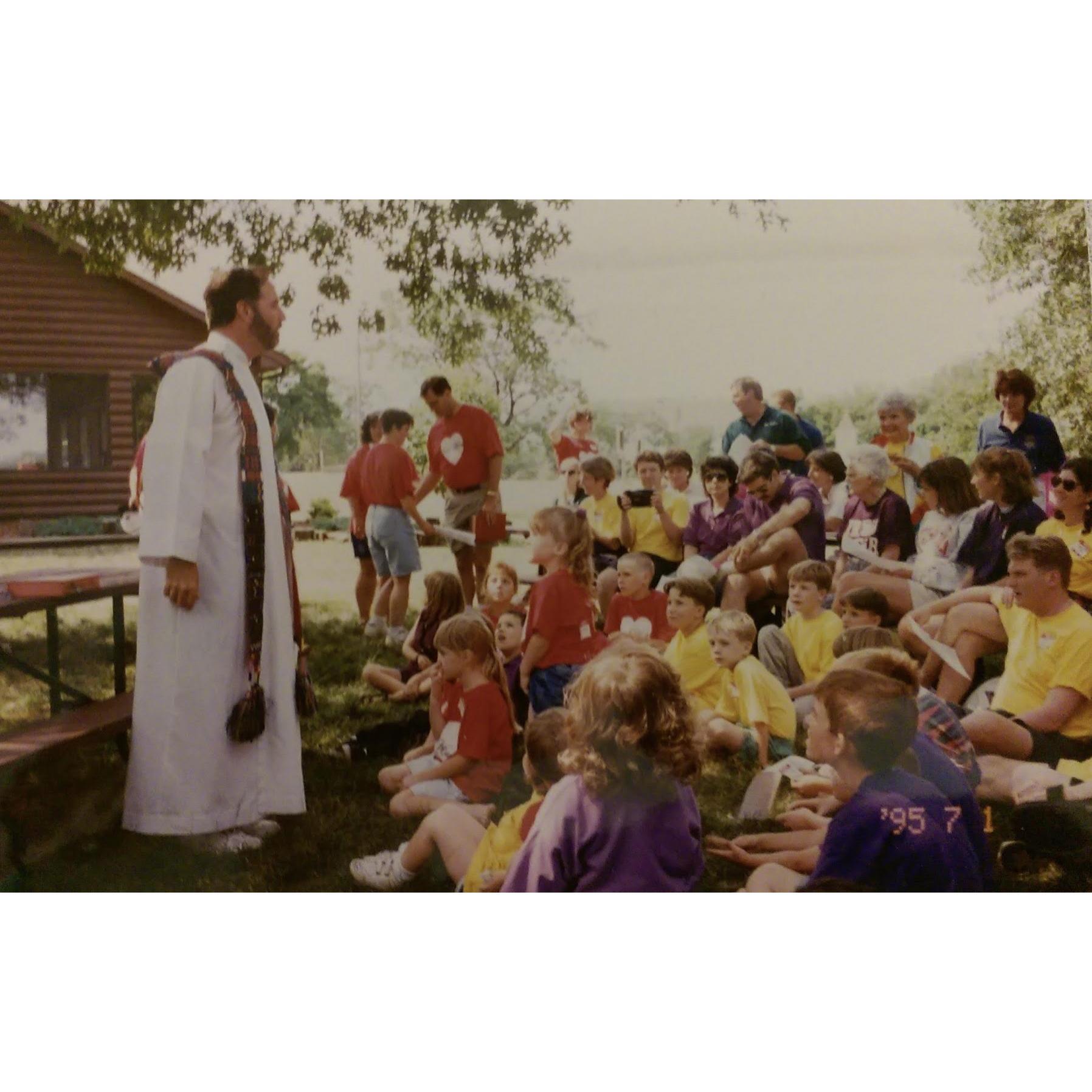 McAndrew family reunion Mass, late '90s
