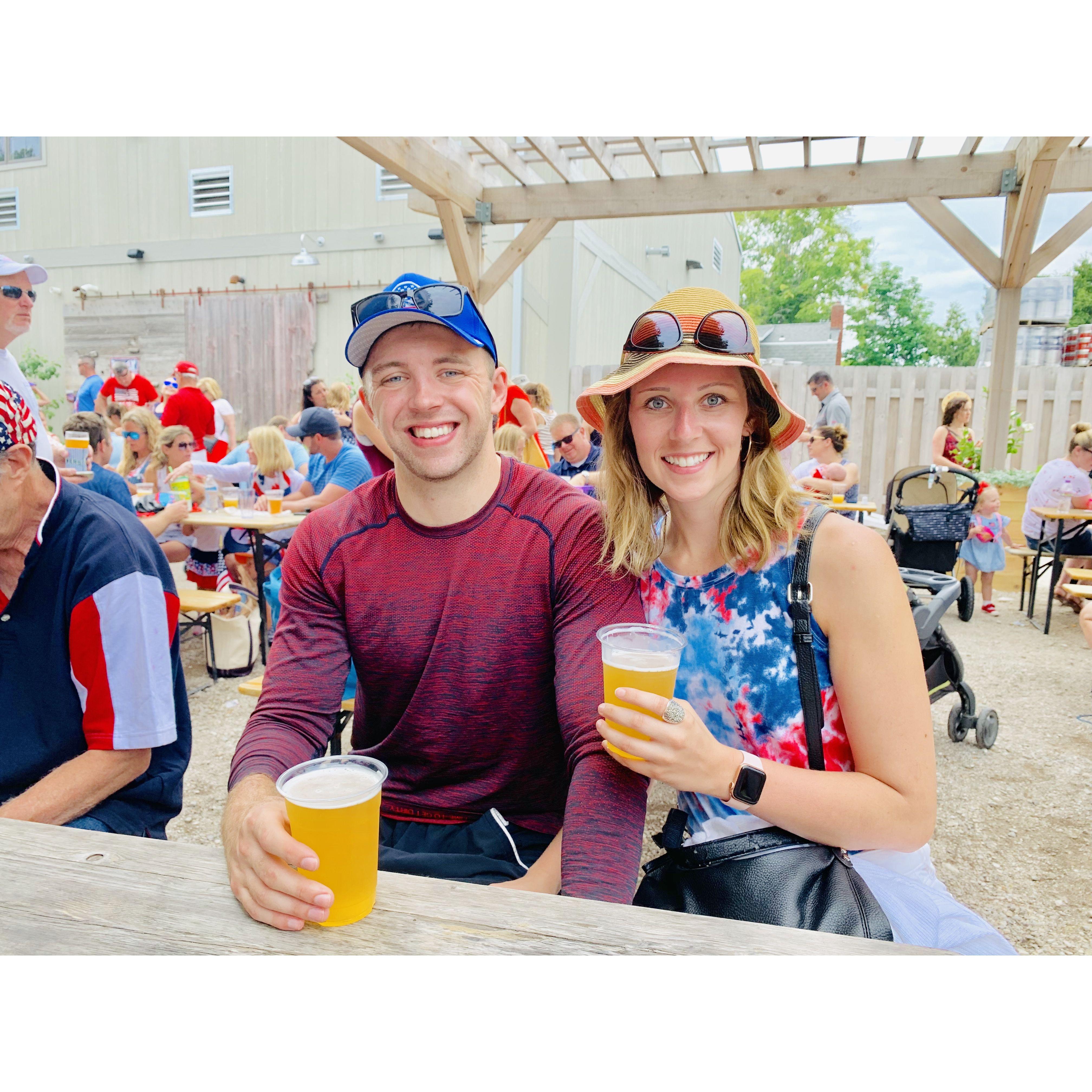 4th of July in Mike's favorite place, Door County, Wisconsin!