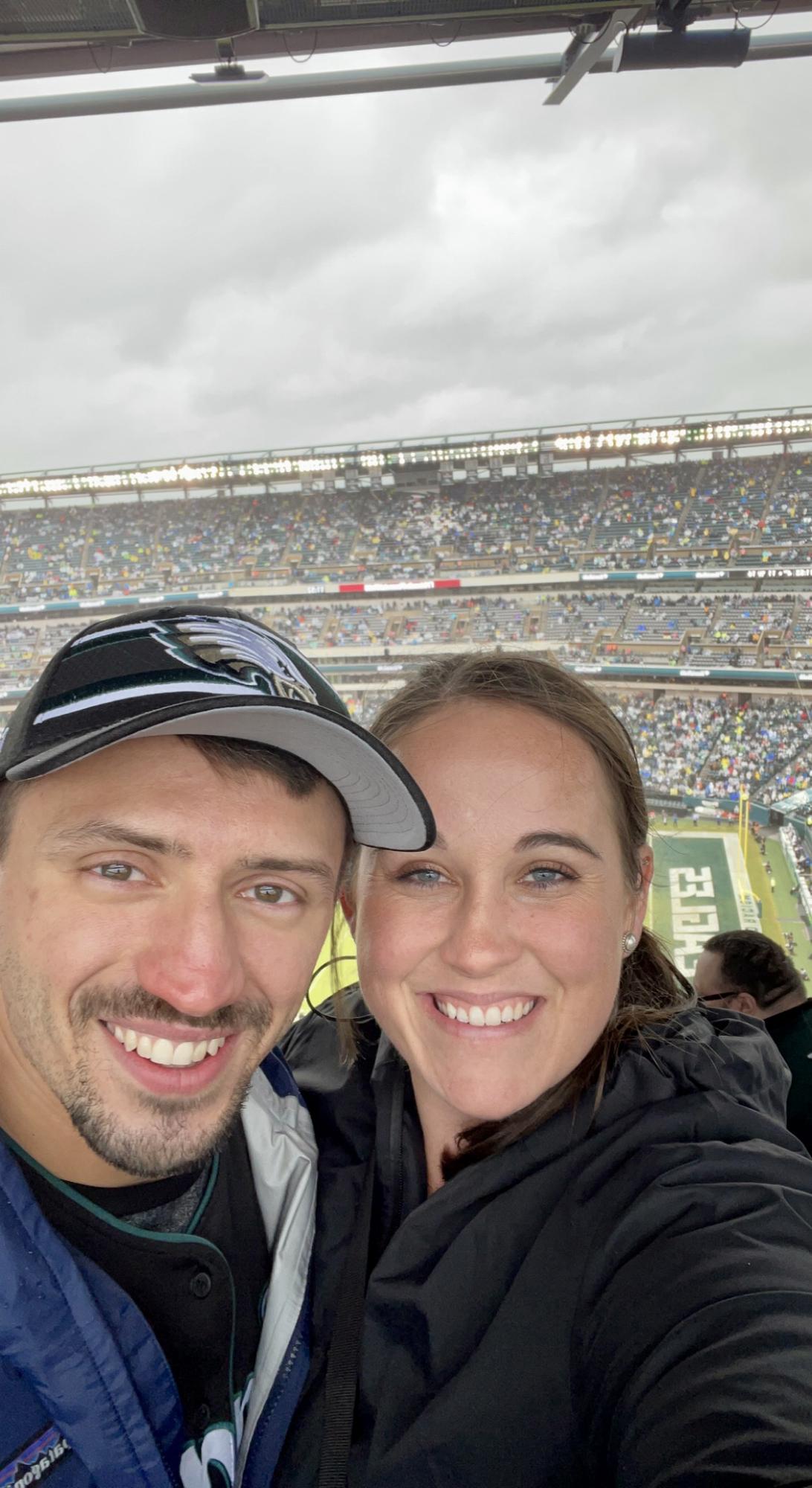 First time visiting Lincoln Financial Field. Go Birds!