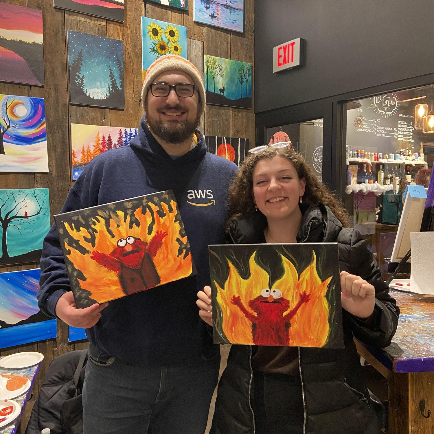First Paint and Sip!