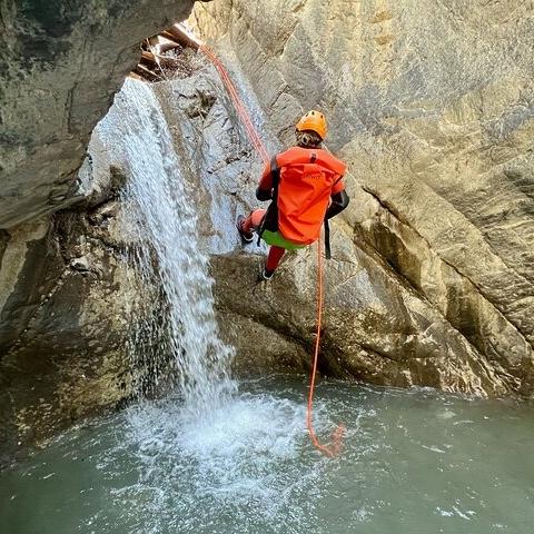 Honeymoon Canyoning at Heart Creek Canyon