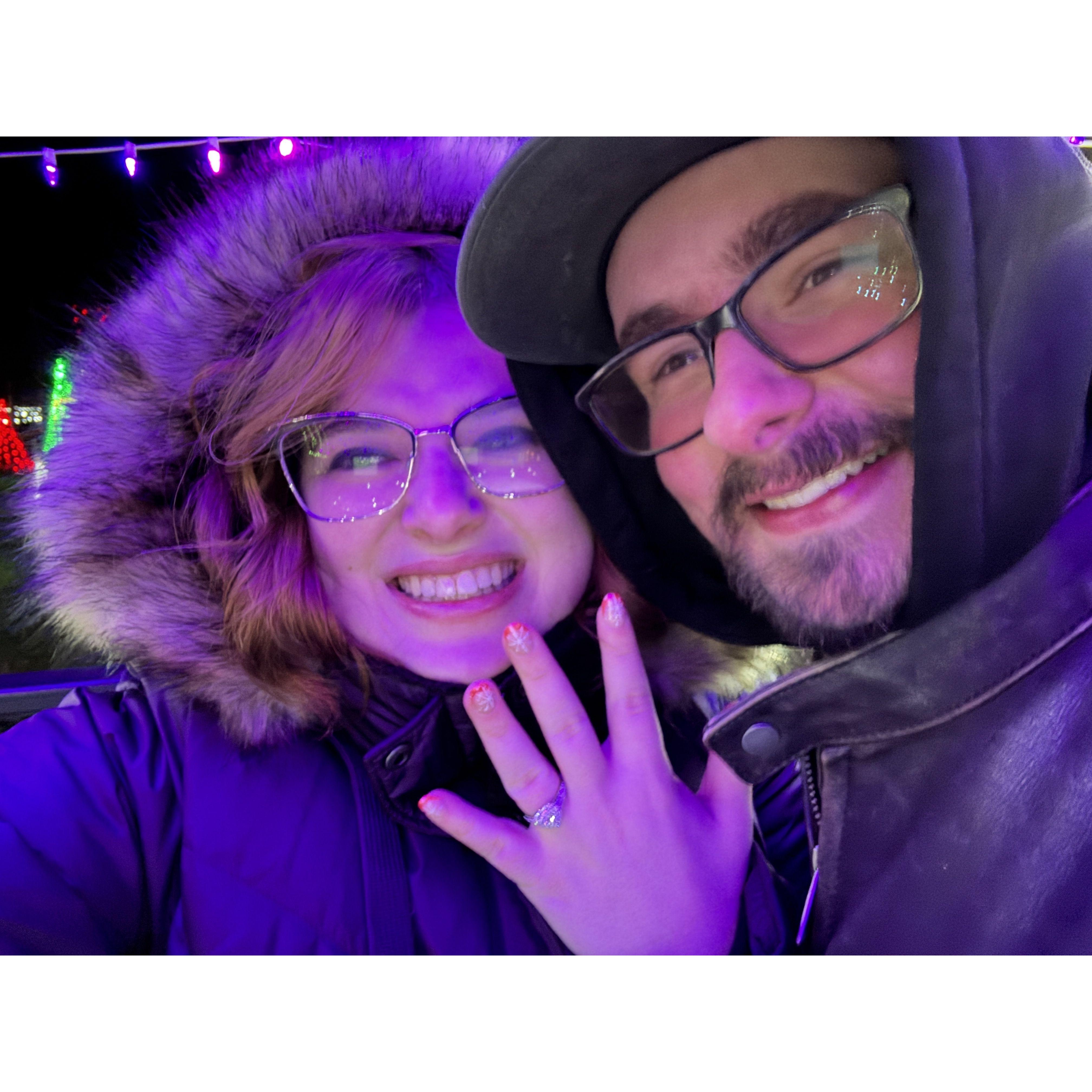 I said "Yes!"