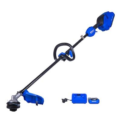 Shop Kobalt Kobalt Gen4 40-volt 15-in Straight Cordless String Trimmer with Attachment Capable and Edger Capable (Battery Included)