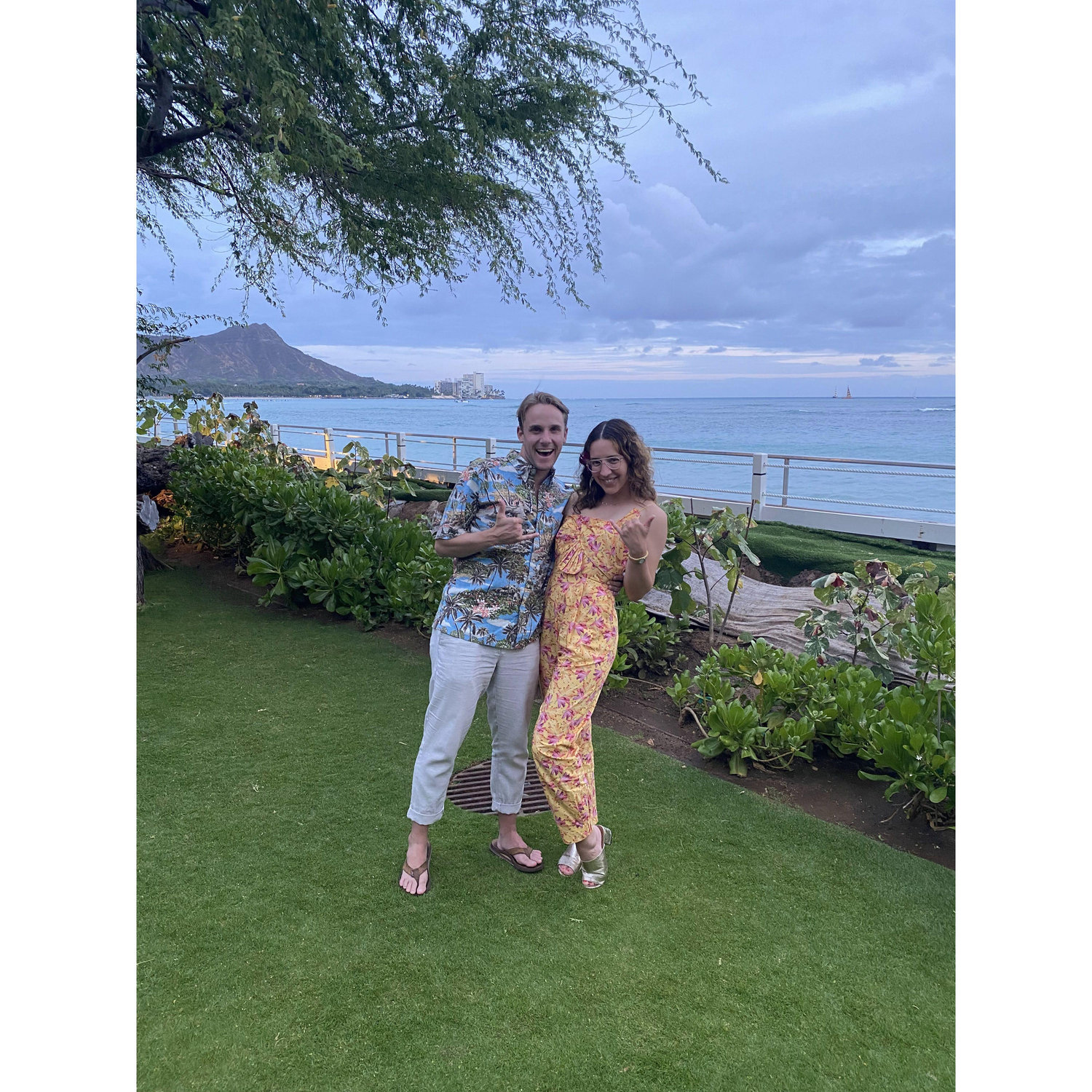 Hanging on Oahu for Sophie & Arjun's wedding, where Michael met the whole fam