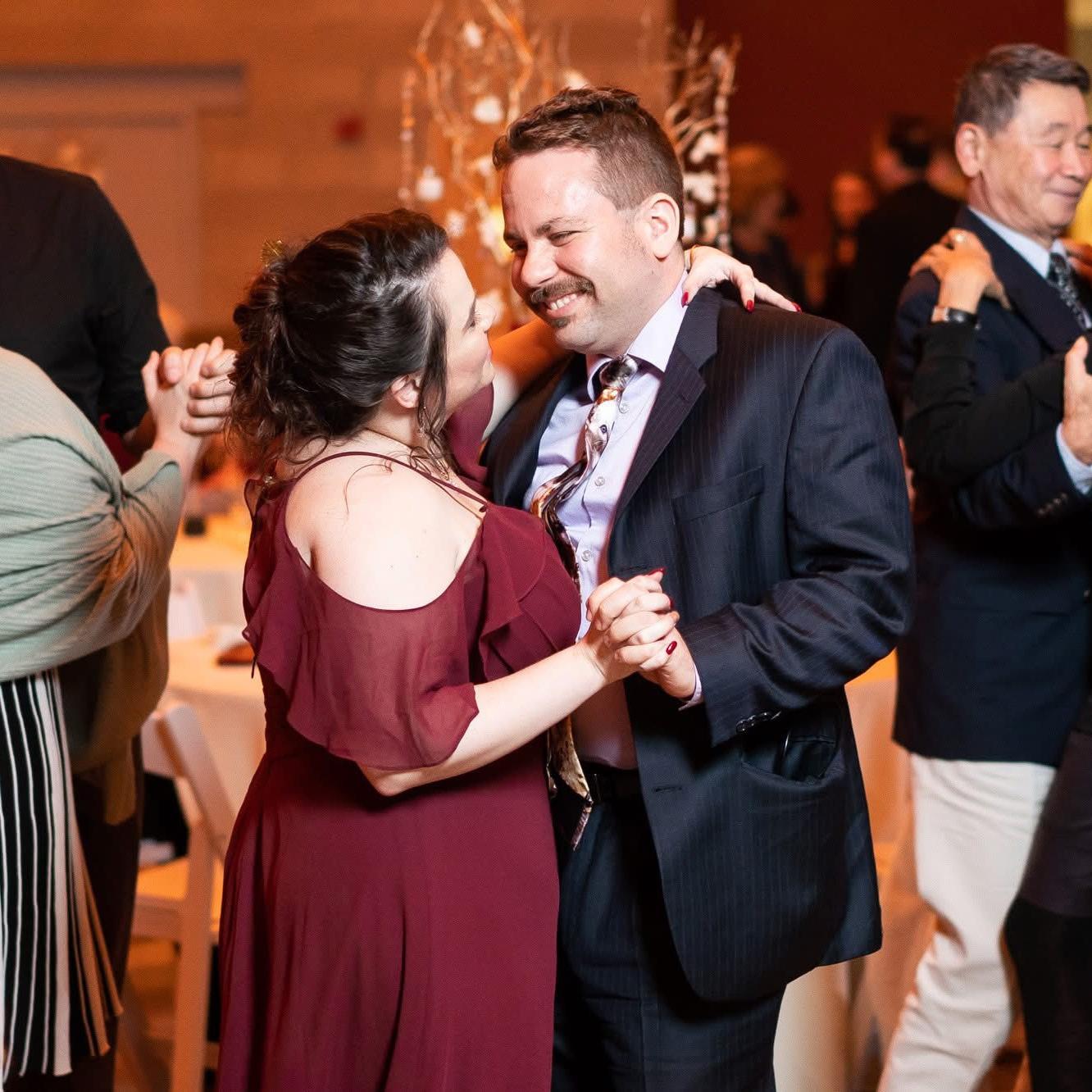 At the wedding of Justine & Joe Metz, October 2018