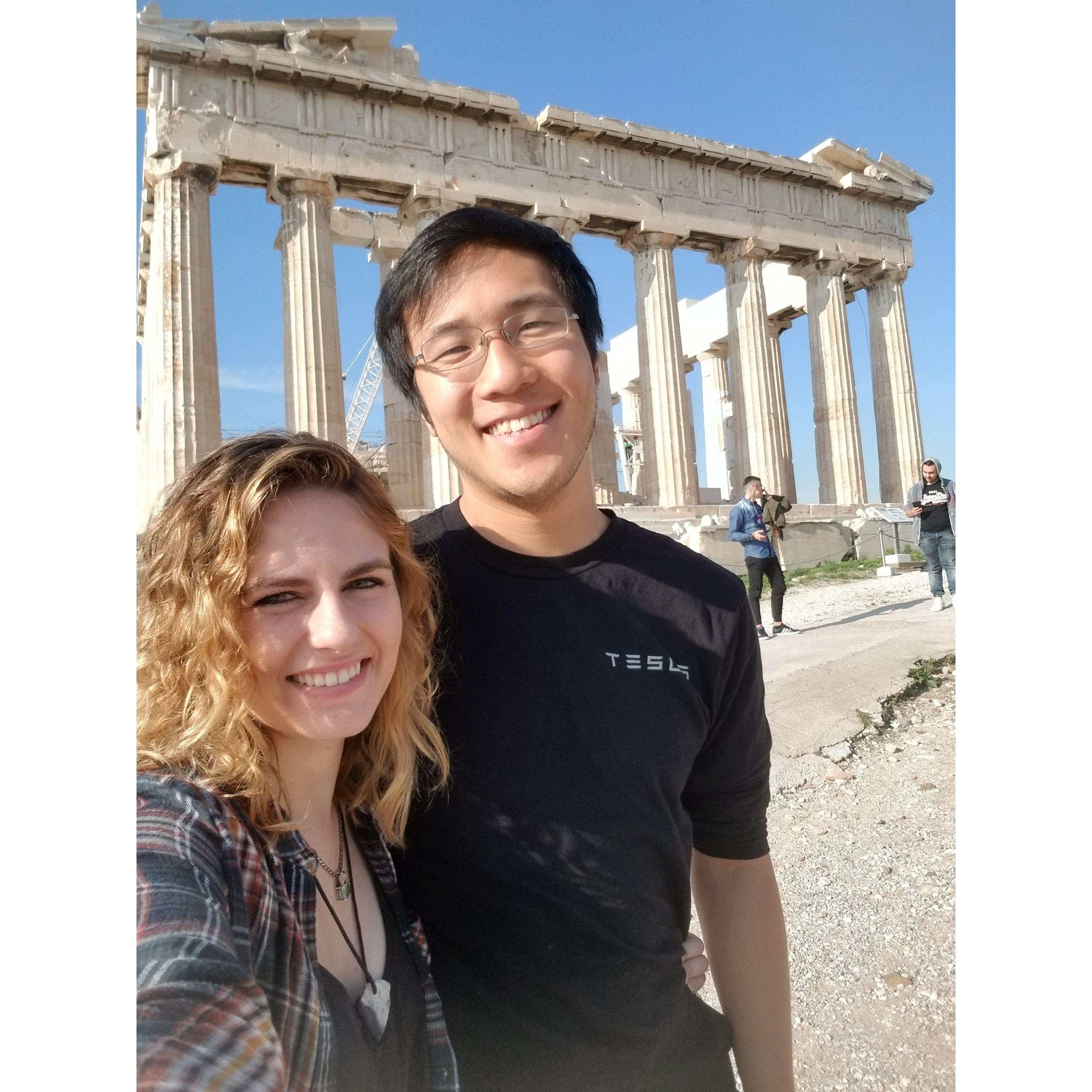 The Parthenon, Athens, Greece