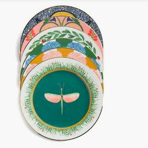 La DoubleJ Libellula Dessert Plate Set of 6