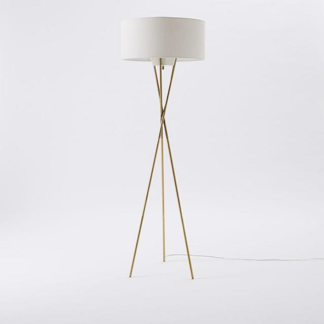 Mid Century Tripod Floor Lamp
