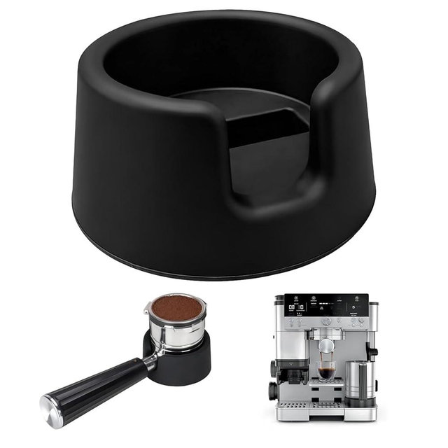 Portafilter Holder for Ninja Luxe Cafe Pro Es601 & Es701, Tamper Base Compatible Ninja Espresso Machine (Black)
