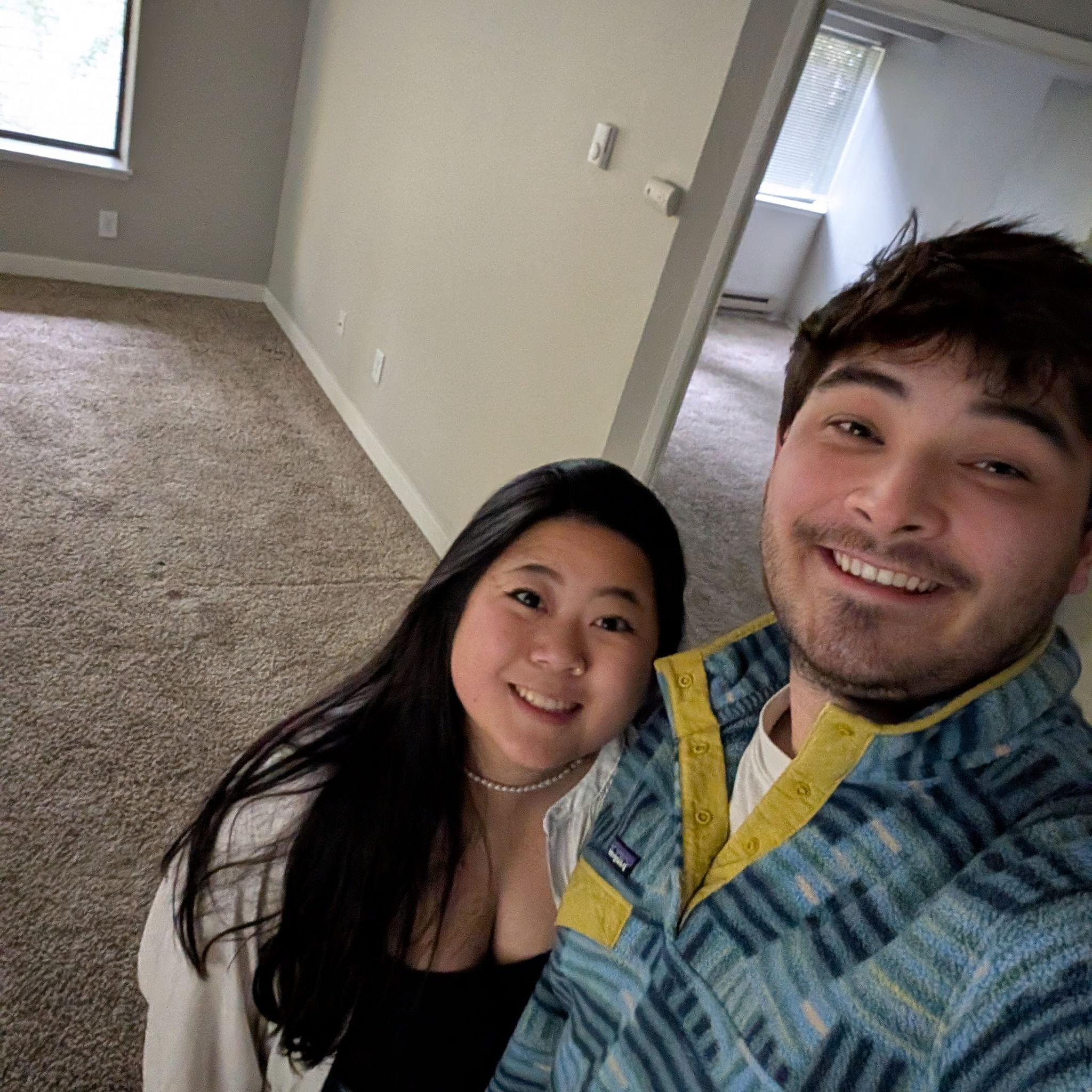 Moving out of Chase's apartment in Lake Oswego!