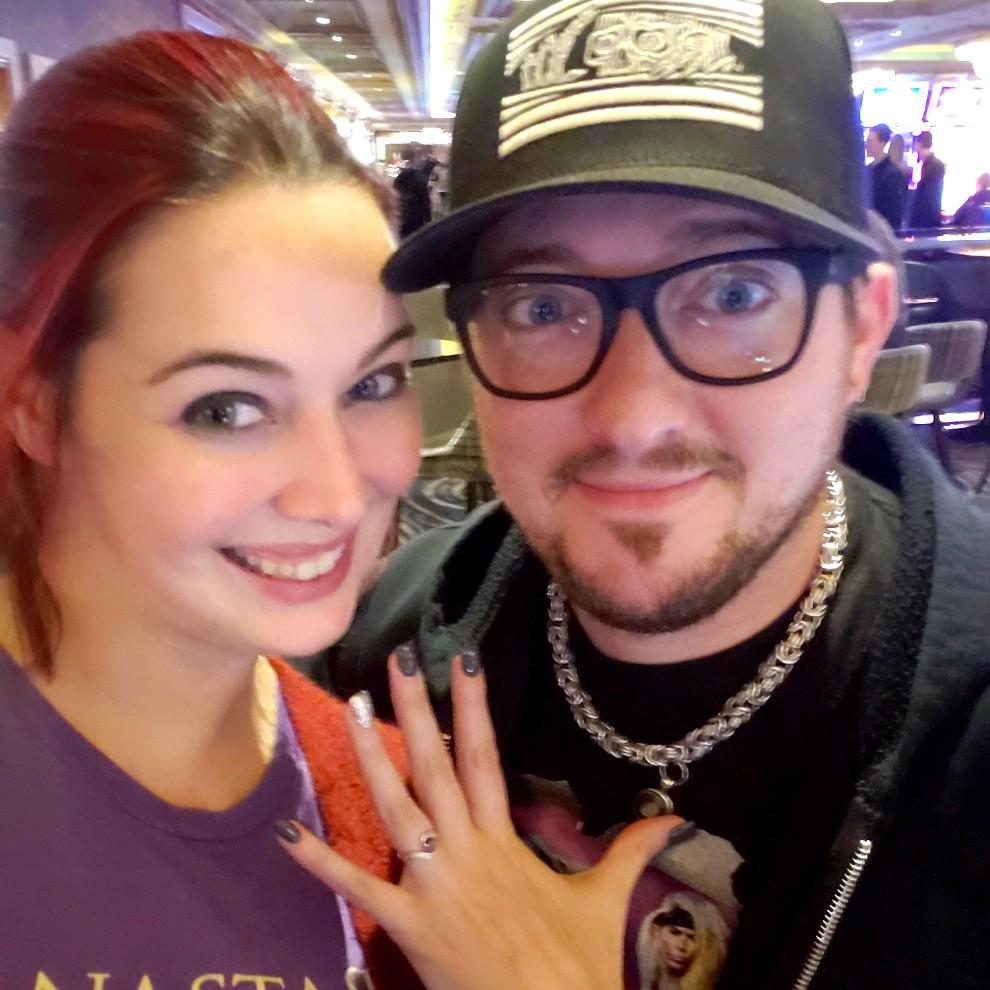 Engagement in Vegas!