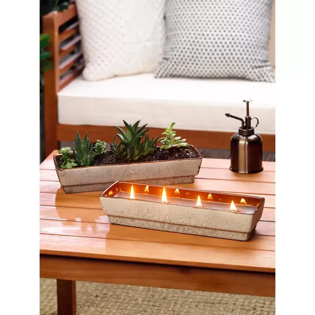 WoodWick® Vanilla Oud Citronella Outdoor Candle