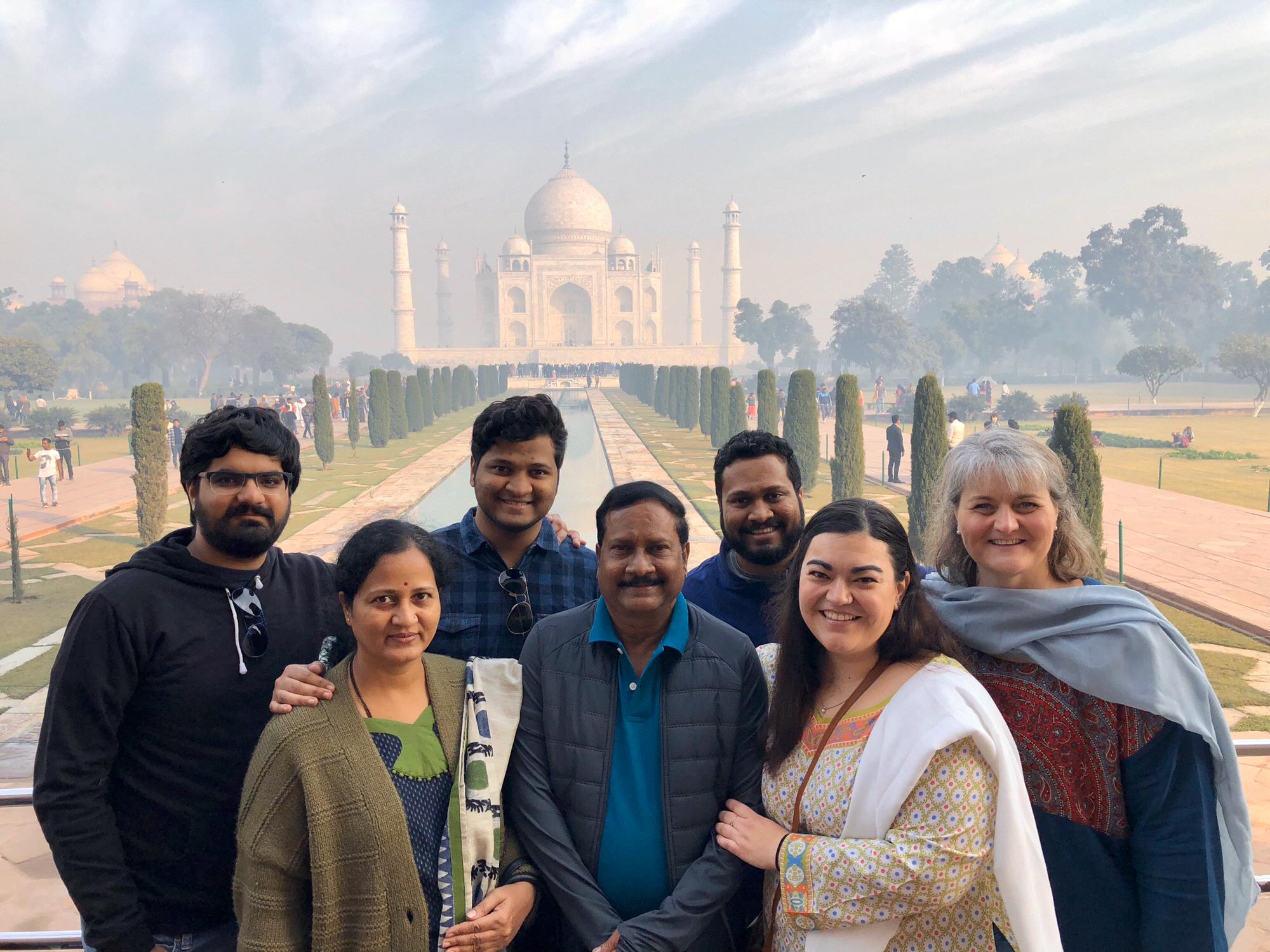 Family Trip to Agra to see the Taj Mahal - January 2019