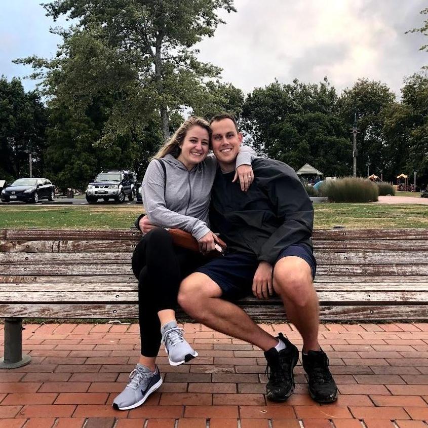 Where we got engaged in Rotorua, New Zealand!