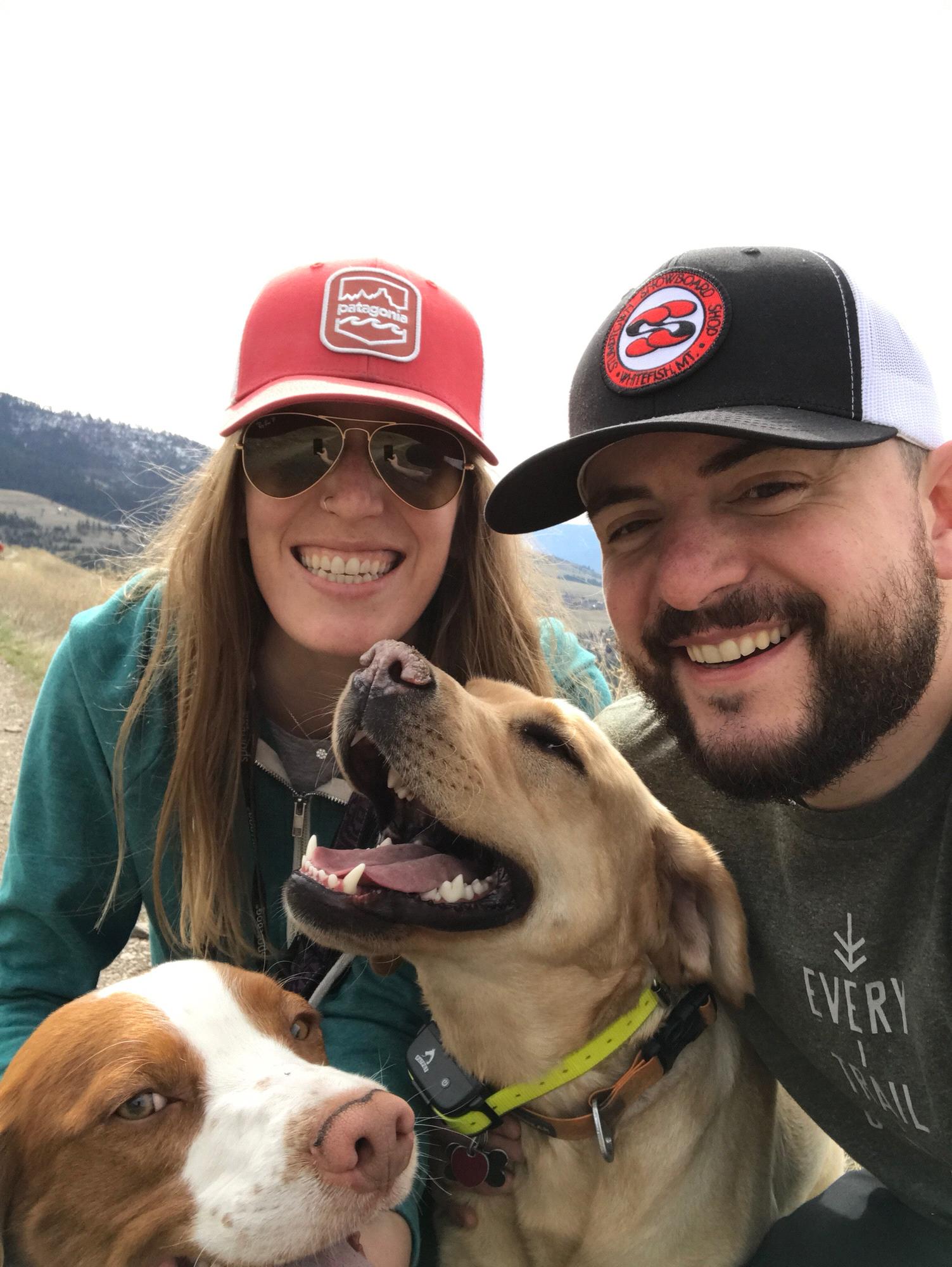 Hiking in one of our favorite places just outside of Missoula.