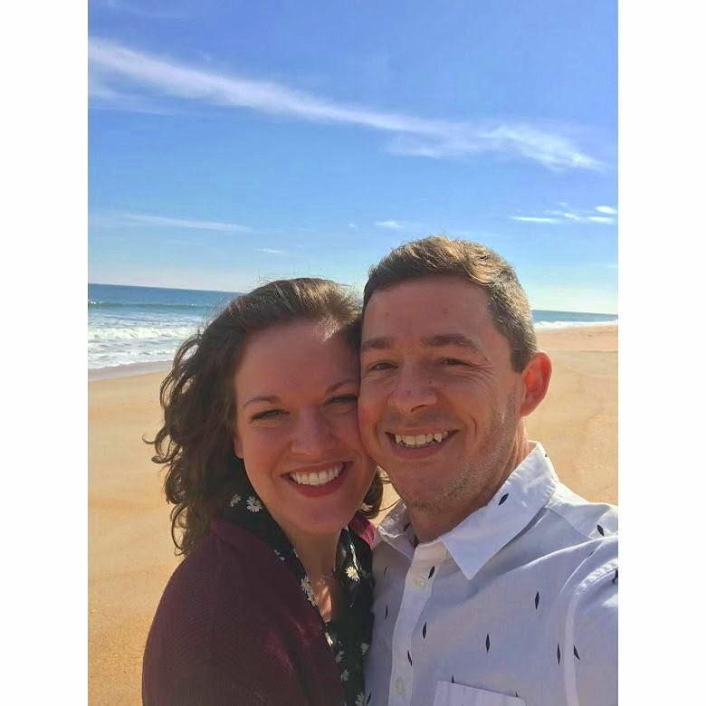 First trip to the beach together.
