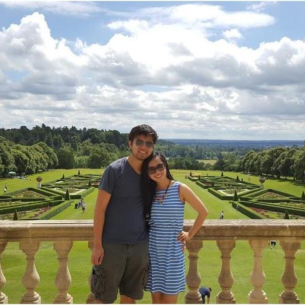 This is...one of the hundreds of palace gardens in the UK.