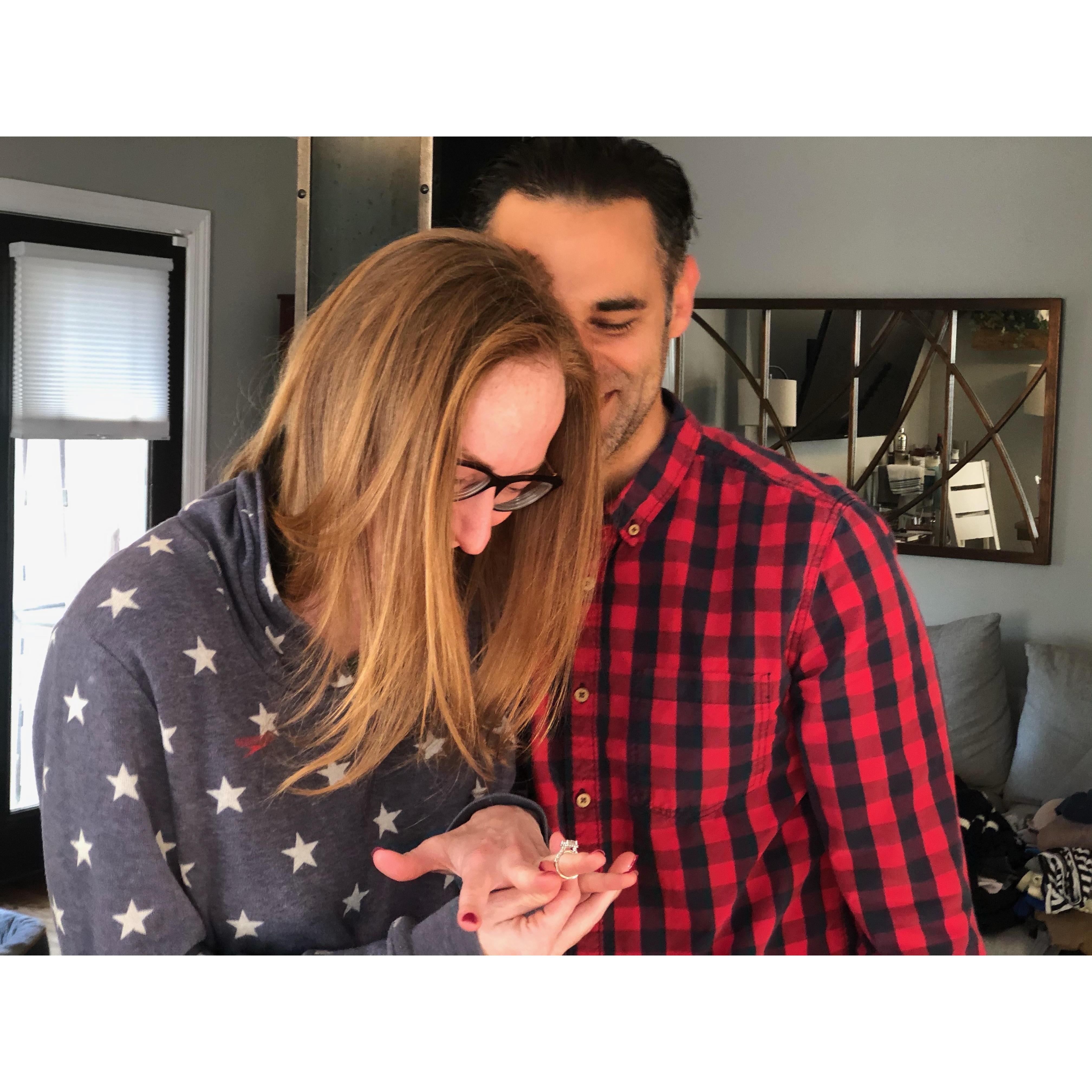 Made it official