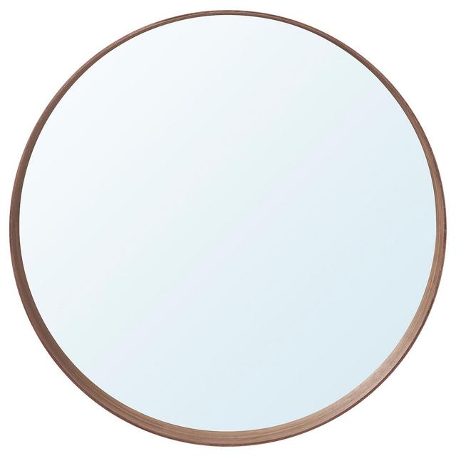 STOCKHOLM Mirror, walnut veneer31 1/2 "