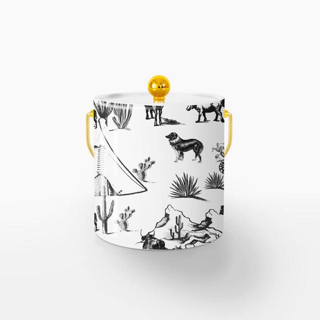 Marfa Toile Ice Bucket