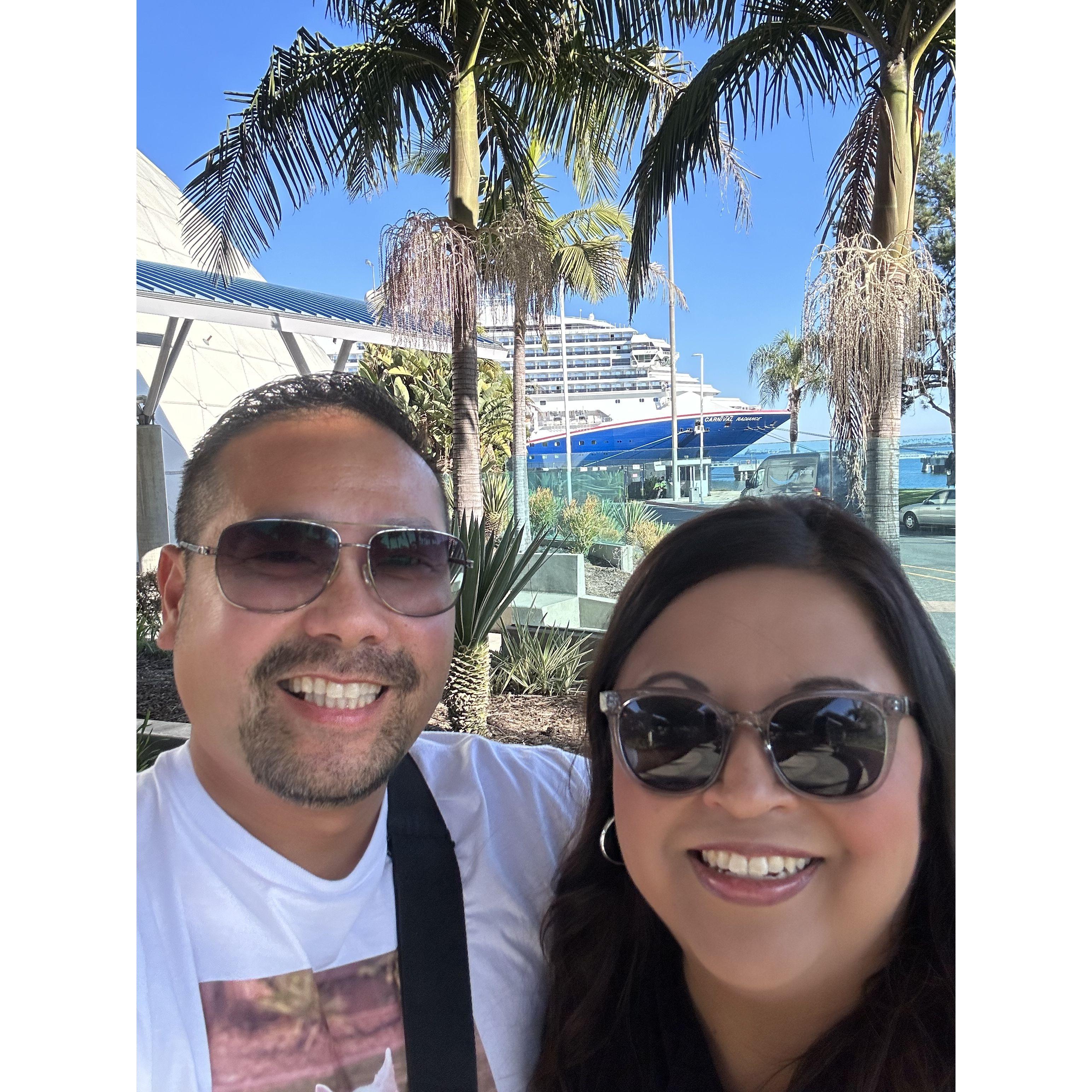 Our first cruise together!
