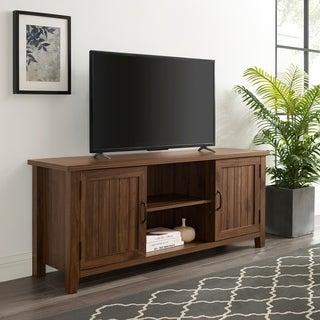 The Gray Barn Wind Gap Groove Door 58-inch TV Console