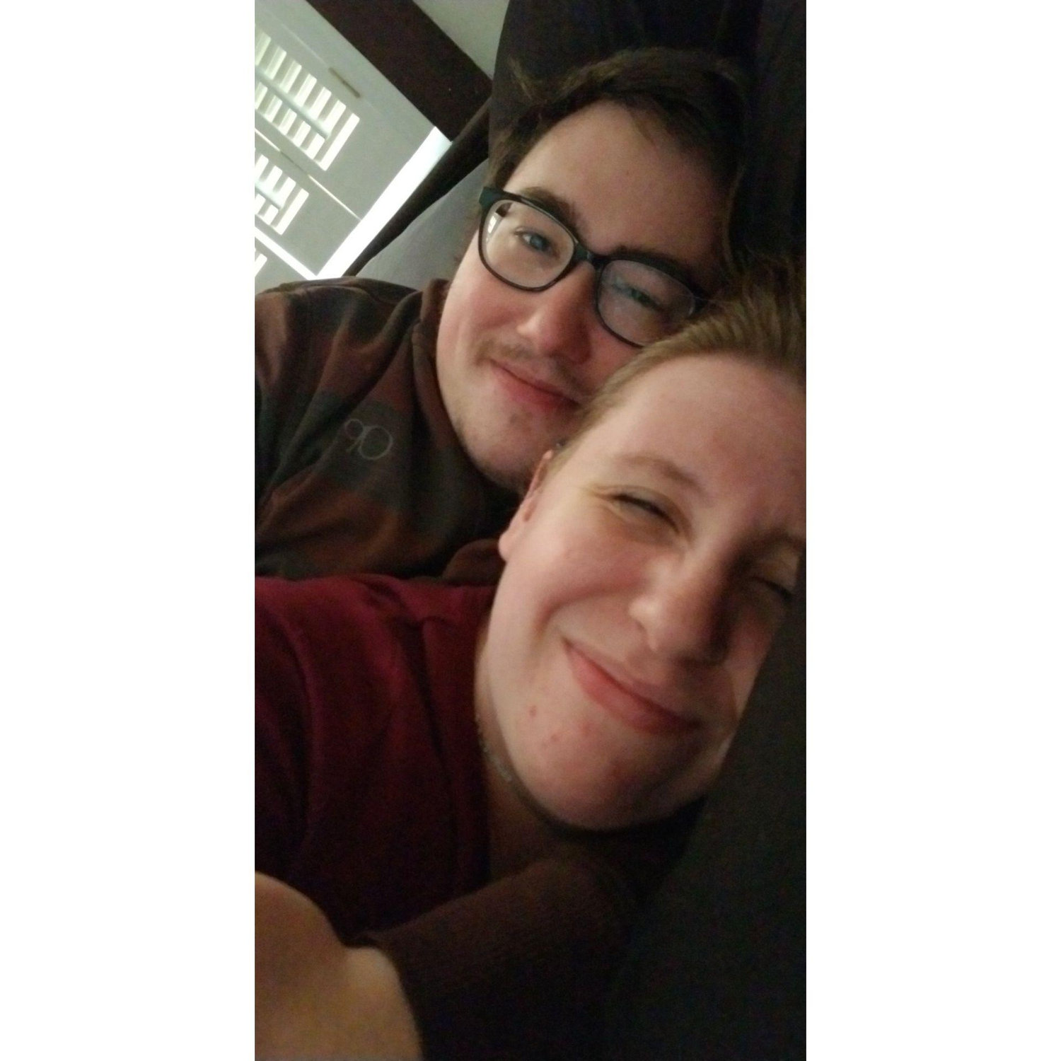 Our first of few photos together. this was taken in 2021. we were only together for two months.