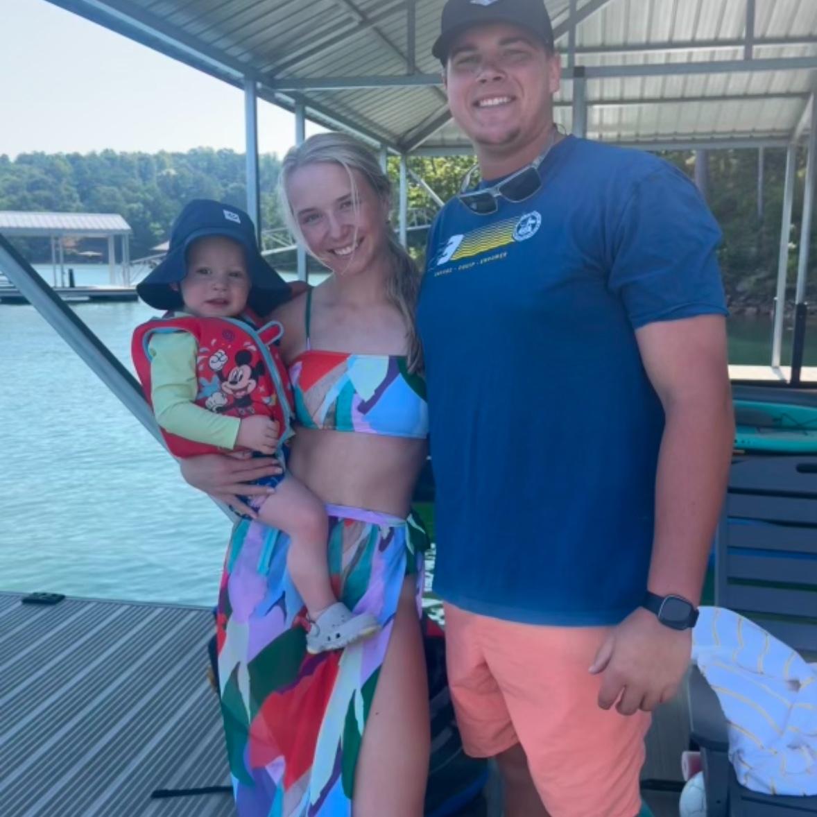 lake trip!! This was a little bit before Aubry proposed to Gracie!