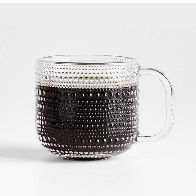 Alma 13.5-oz. Clear Glass Mug