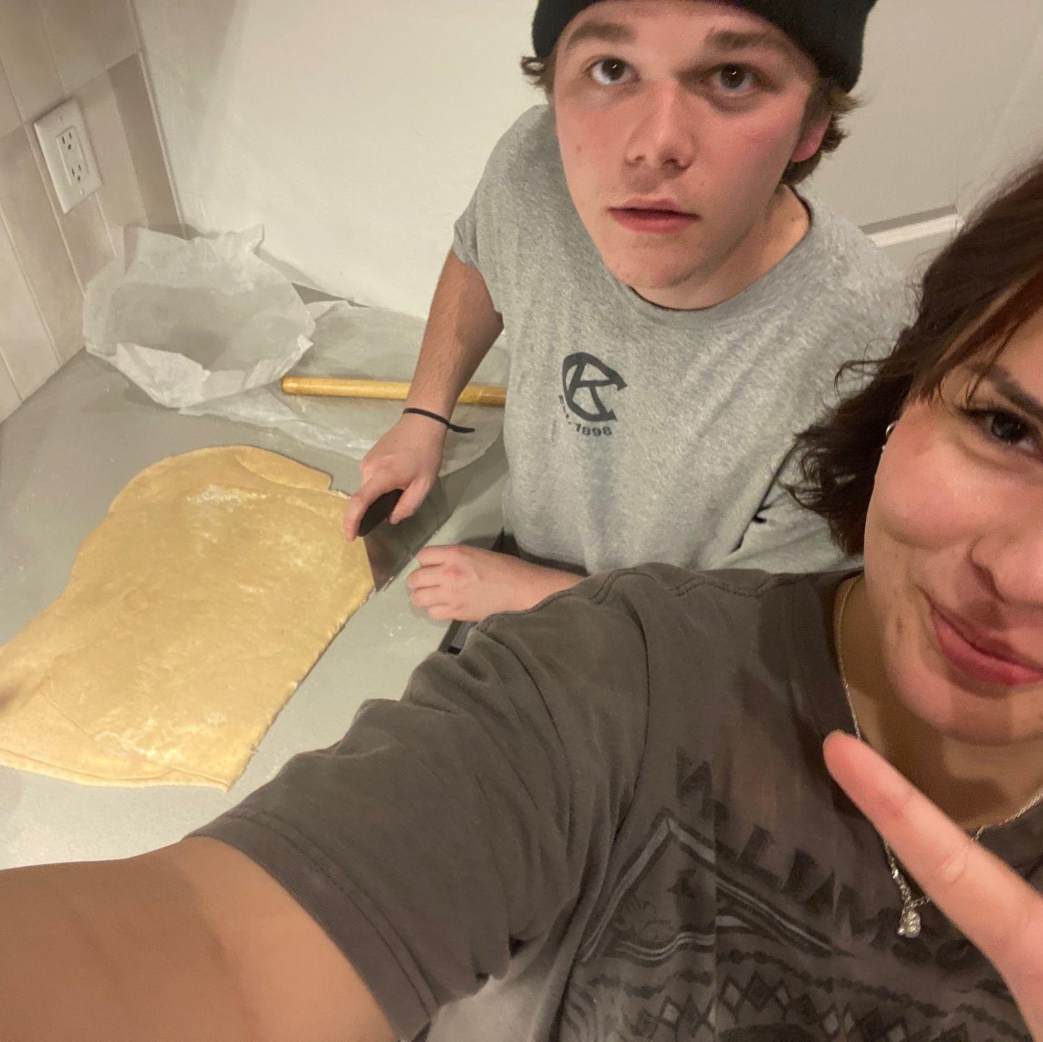 baking for the first time together