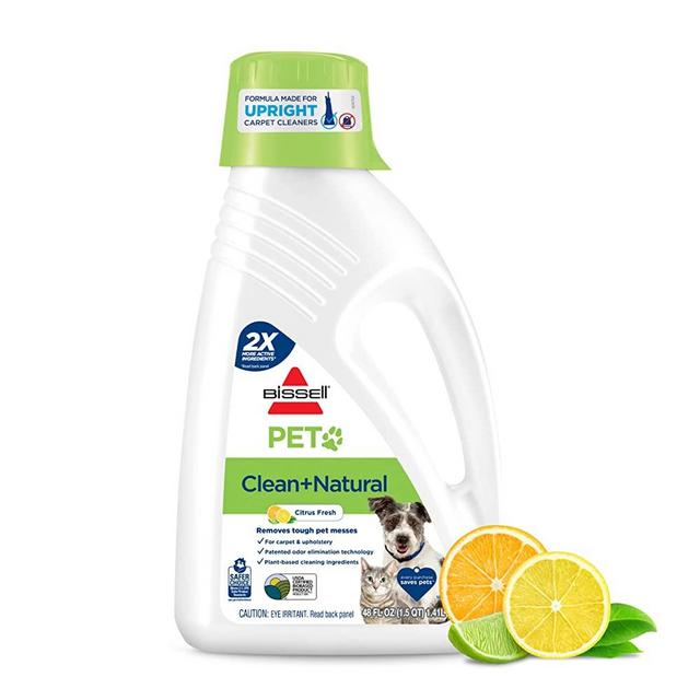 BISSELL Clean & Natural Upright Carpet Cleaning Formula, 48 oz