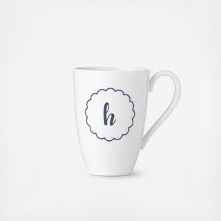 ID Navy Scallop Mug