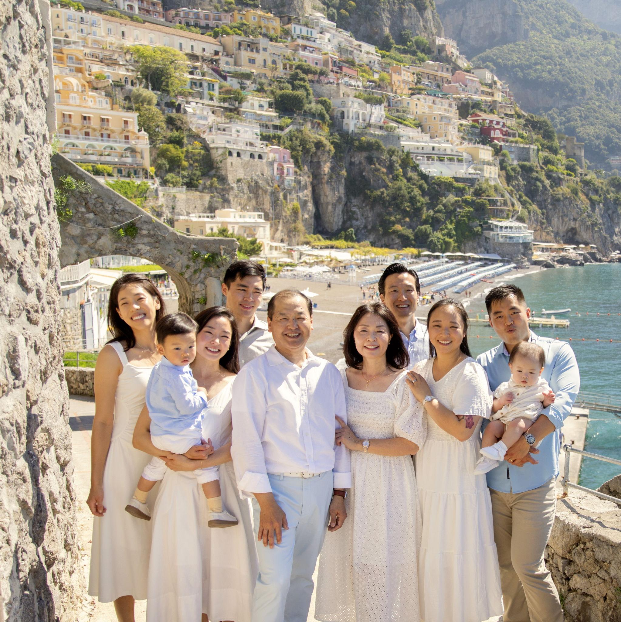 Jang Family Amalfi Trip