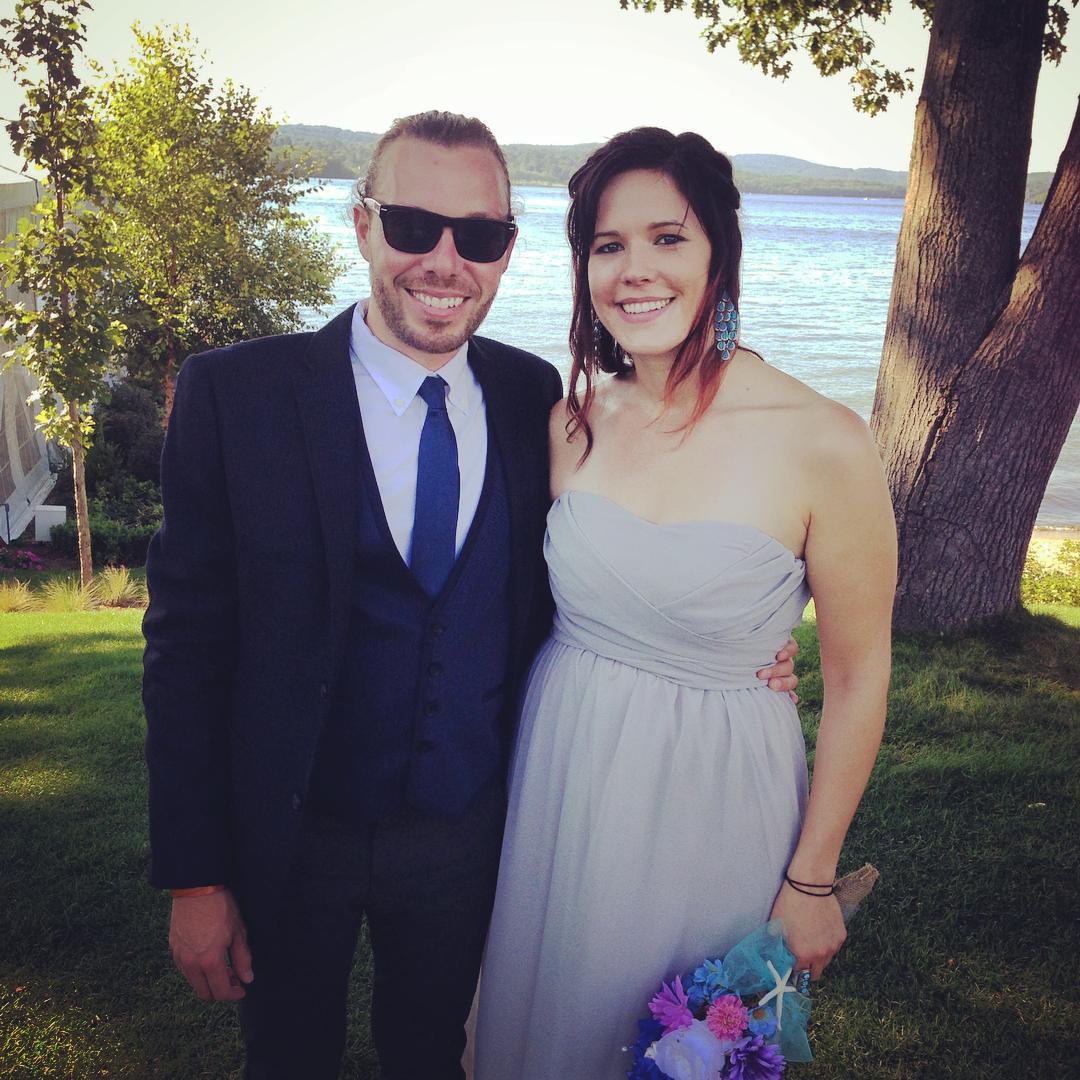 Wedding guest for hire - Jay & Brit's wedding