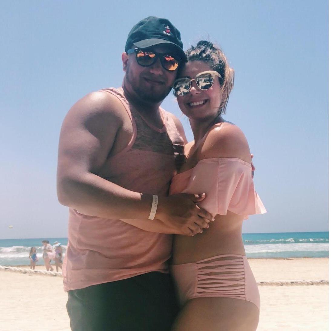 Enjoying Cancun- first big trip together!