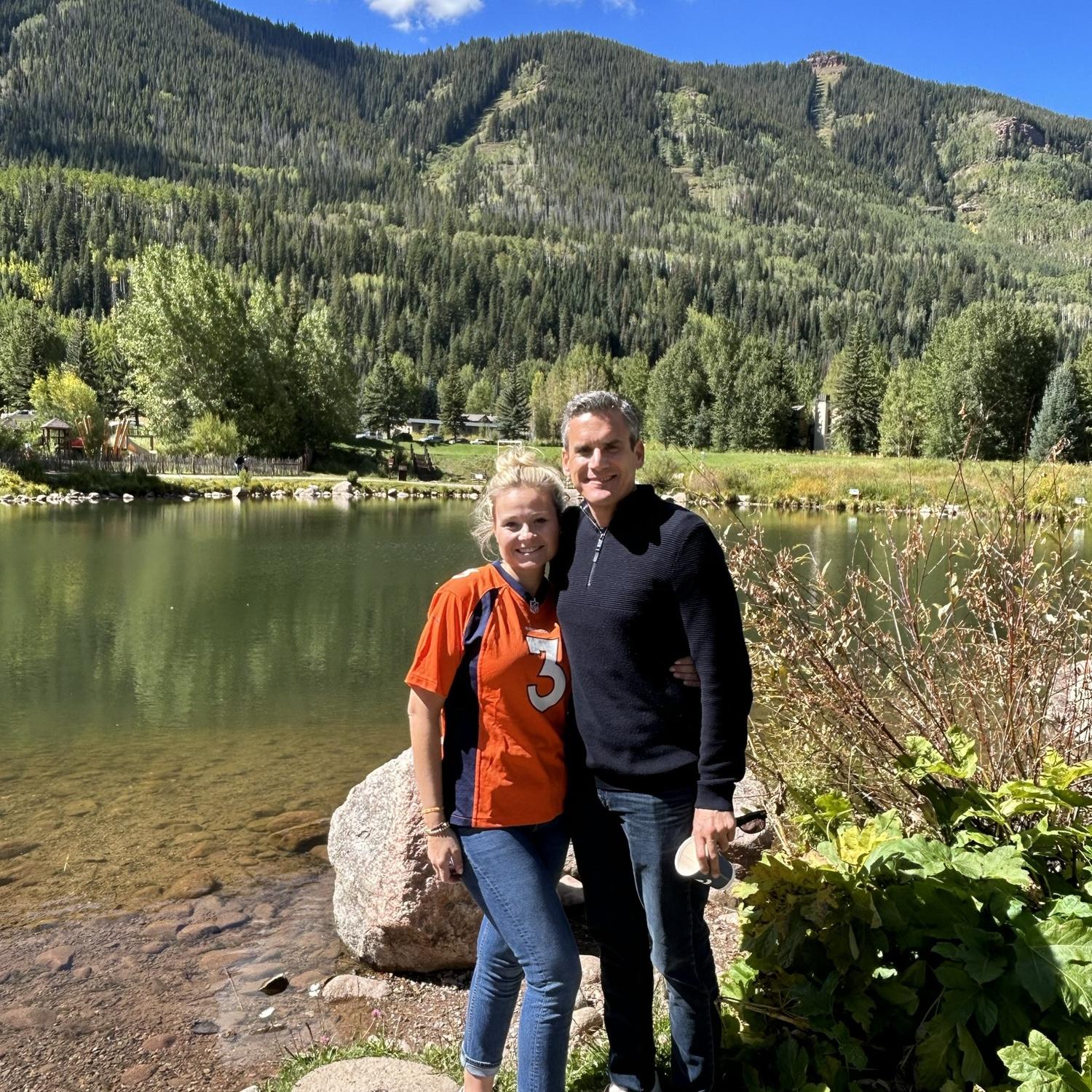 Vail, CO - Billy meeting the family at Ellen’s Wedding. September 2023