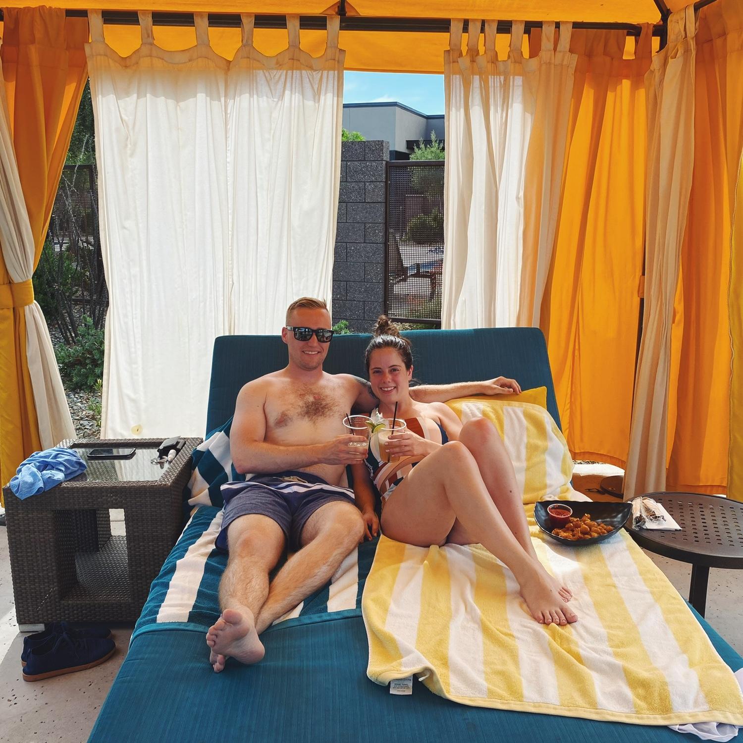 Always feels like vacation when visiting Bridget’s family in AZ!