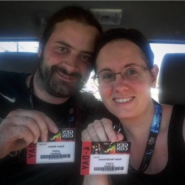 We love to go to GenCon, the nation's largest gaming convention, whenever we can!