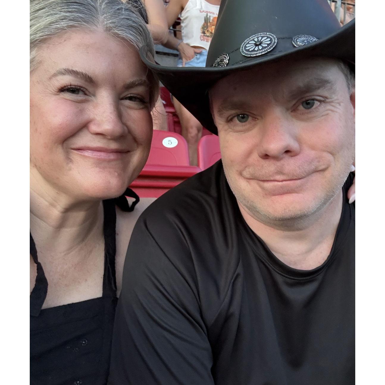 When in Nashville...!
Here is us at CMA Fest this year!