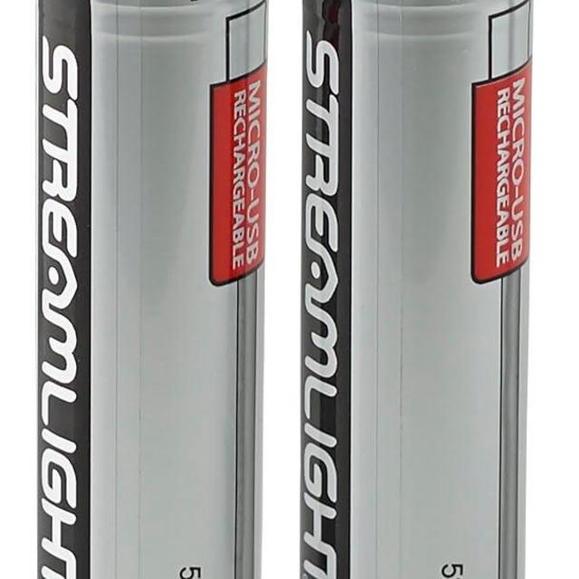 Streamlight 22104 SL-B26 USB Rechargeable Lithium Ion Battery 3.7V 2600mAh X Series Dual Fuel Flashlights, 2-Pack