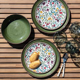 Garden Vines Melamine Salad Plate, Set of 6